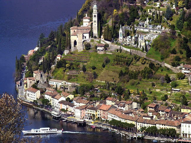 Великолепните вили на Лугано, Тичино, Швейцария